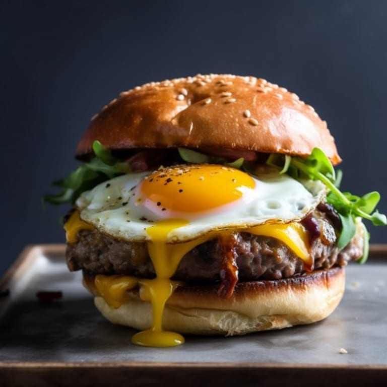 Ultimate Hangover Burger: A Breakfast Classic