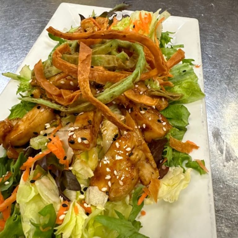 Delicious Asian Chicken Salad