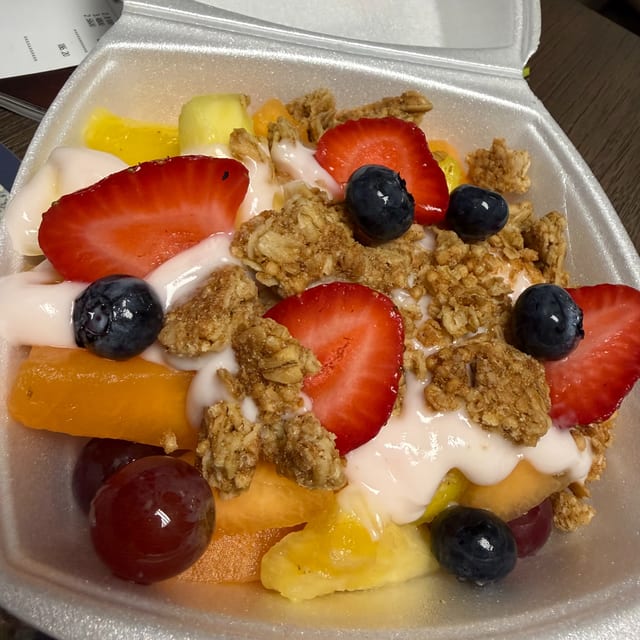 Fruit & Yogurt Bowl.