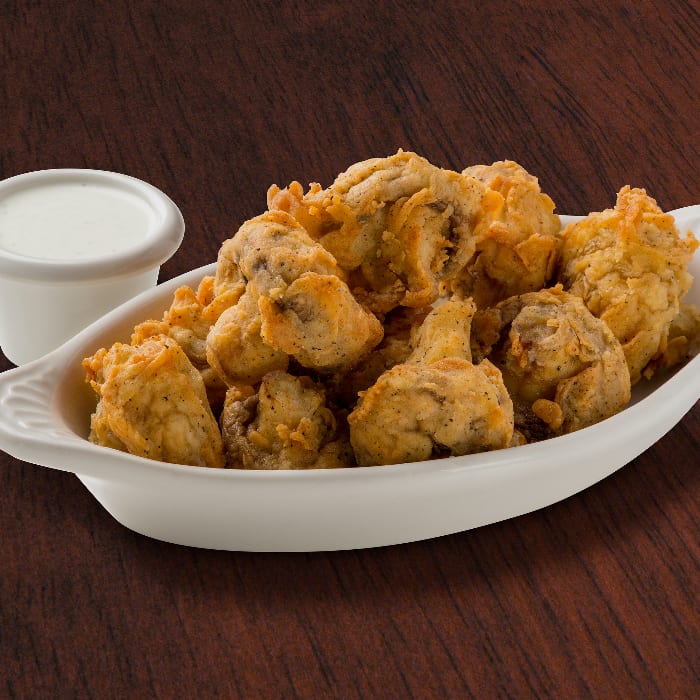 Breaded Mushrooms.